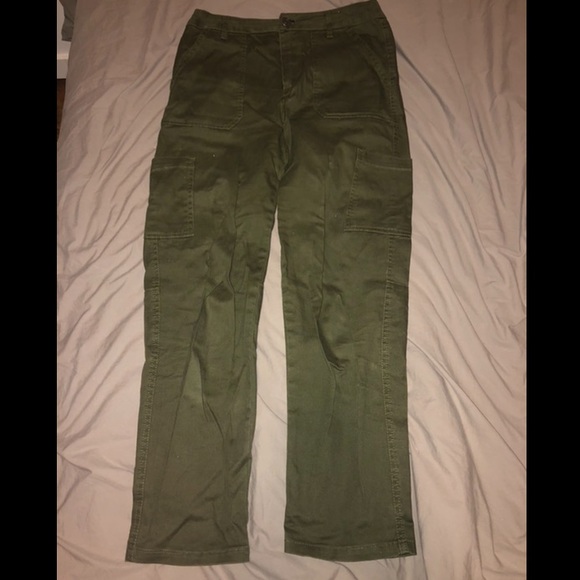 Garage green pants - Picture 1 of 2